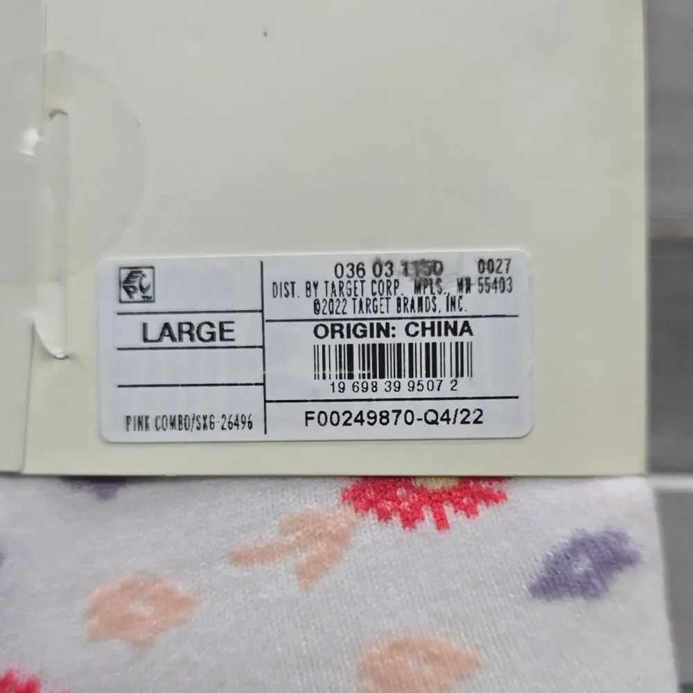 Girls' 3pk Unicorn Liner Socks | Cat & Jack | L (Shoe sizes 3-10)
